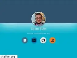 Sites similar to sinanbolel.com