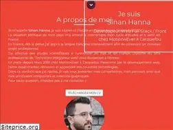 Sites similar to sinanhanna.fr