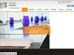 Sites similar to sinaninteriors.com