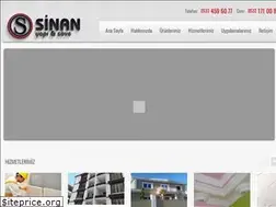 Sites similar to sinanyapisove.com
