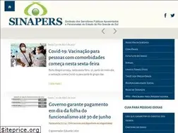 Sites similar to sinapers.org.br