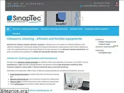 Sites similar to sinaptec-ultrasonic-cleaning.com