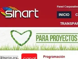 Sites similar to sinart.go.cr