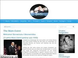 Sites similar to sinatra-main-event.de