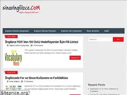 Sites similar to sinavingilizce.com