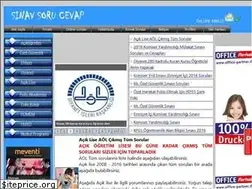 Sites similar to sinavsorucevap.com