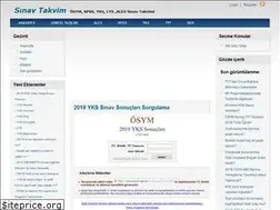 Sites similar to sinavtakvim.com