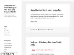 Sites similar to sinavzamani.com