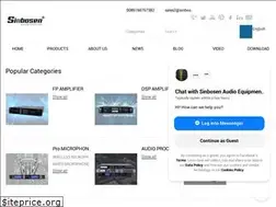 Sites similar to sinbosenaudio.com
