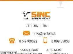 Sites similar to sinc.lt