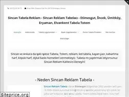 Sites similar to sincantabelareklam.com