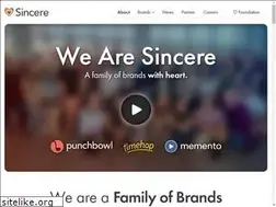 Sites similar to sincere.com