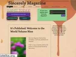 Sites similar to sincerelymagazine.com