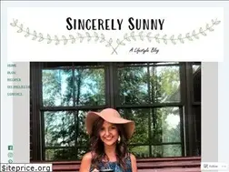 Sites similar to sincerelysunny.com