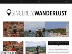 Sites similar to sincerelywanderlust.com