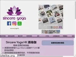 Sites similar to sincereyogahk.com