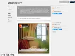 Sites similar to sincesheleft.com