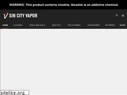 Sites similar to sincityvapor.com