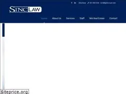 Sites similar to sinclaw.com