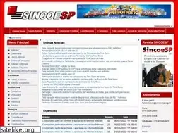Sites similar to sincoesp.org.br