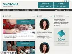 Sites similar to sincronia.org