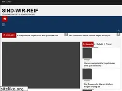 Sites similar to sind-wir-reif.de