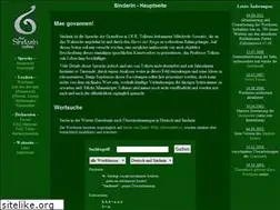 Sites similar to sindarin.de