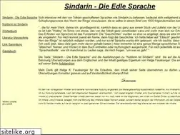 Sites similar to sindarlambion.de