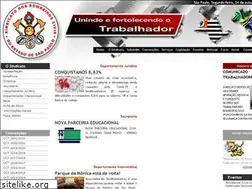 Sites similar to sindibombeiros.com.br