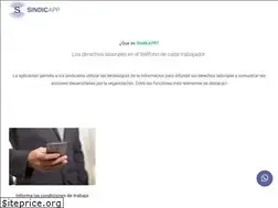 Sites similar to sindicapp.com