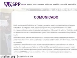 Sites similar to sindicatodeperiodistas.org.py