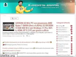 Sites similar to sindromedashopping.it