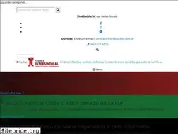 Sites similar to sindsaudesc.com.br