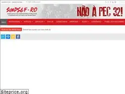 Sites similar to sindsef-ro.org.br