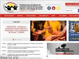 Sites similar to sindsifce.com.br