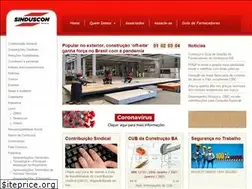 Sites similar to sinduscon-ba.com.br