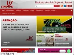 Sites similar to sindypsipr.com.br