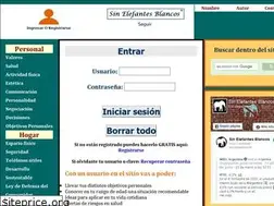 Sites similar to sinelefantesblancos.com.ar