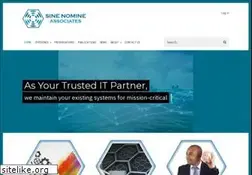 Sites similar to sinenomine.net