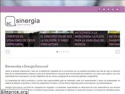 Sites similar to sinergiaconcursal.com