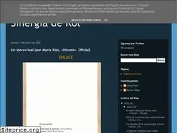 Sites similar to sinergiaderol.blogspot.com