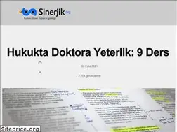 Sites similar to sinerjik.org