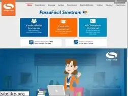 Sites similar to sinetram.com.br