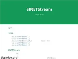 Sites similar to sinetstream.net