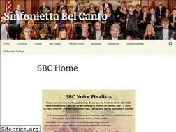 Sites similar to sinfoniettabelcanto.org