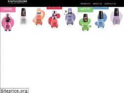 Sites similar to sinfulcolors.com
