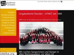 Sites similar to singakademie-dresden.de
