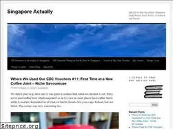 Sites similar to singaporeactually.com