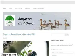 Sites similar to singaporebirdgroup.wordpress.com