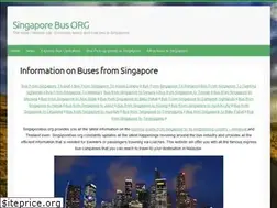 Sites similar to singaporebus.org